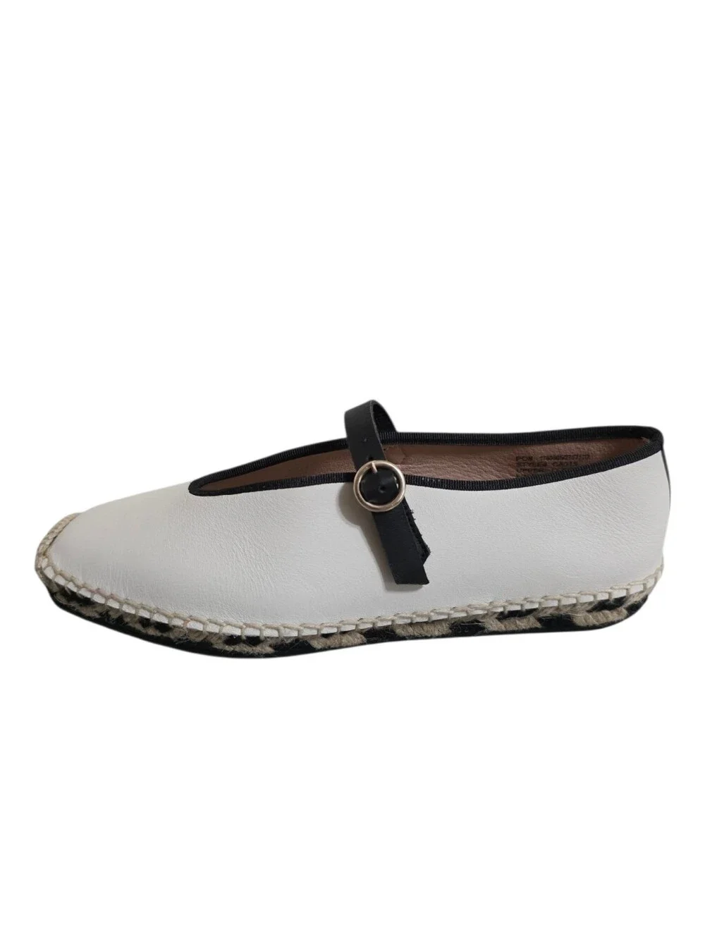 J. Crew Mary Jane Espadrilles in White Size 6